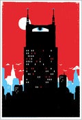Image of Batman Building Art Print