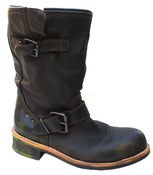 Image of No.0002 INTERSECTION steel toe biker boot Brown
