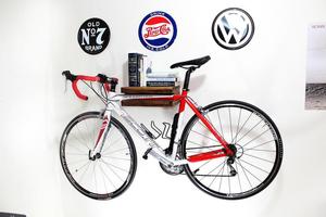 Image of Walnut Bike Rack  - 14"