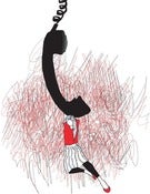 Image of SONG CANVAS: 'Hanging On The Telephone' A3 print