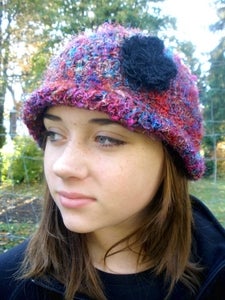 Image of Crochet This! Darn Good Yarn Random Stitch Tam/Cloche