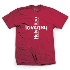 Image of Helvetica Red