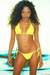 Image of YELLOW STRING BIKINI 