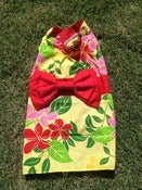 Image of Kimono (Bow) - B31 - Yellow Plumeria