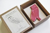 Image of Owl Rubber Stamp