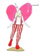 Image of SONG CANVAS: 'Lovefool' A3 print