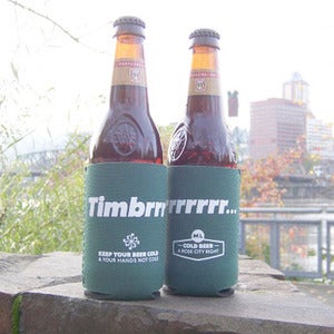 Image of Timbrrr Beer Koozie