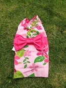 Image of Kimono (Bow) - B32 - Pink Plumeria