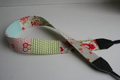 Image of patchwork camera strap :: colorway forty-one