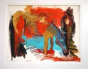 Image of "Western Mare", original Acrylic Painting