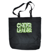 Image of Green and Black Zebra Cheerleader Tote