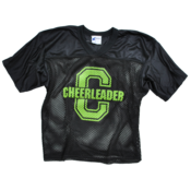 Image of Green Cheerleader Authentic Mesh Jersey