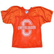 Image of Safety Orange Cheerleader Authentic Mesh Jersey