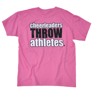 Image of Cheerleaders Throw Athletes Tee