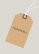 Image of FAREWELL Greeting card