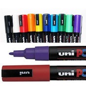 Image of POSCA PAINT PENS FINE TIP 