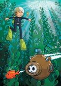 Image of Super Robot Friends - Kelp Forest