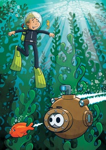Image of Super Robot Friends - Kelp Forest