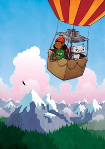 Image of Super Robot Friends - Hot Air Ballooning