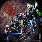 Image of LOS DISIDENTES DEL SUCIO MOTEL / FLASHFALCON "East Side Story " limited split vinyl LP 