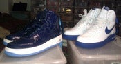 Image of Nike Air Force 1 High Rasheed Wallace PE "Blue Jays" size 9