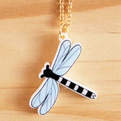 Image of Dragonfly Charm Necklace - Gold or Silver