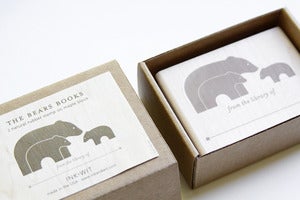 Image of Bears Books Bookplate Stamp