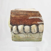 Image of Asia Mathis Ceramic Poetry Box Sculpture #2