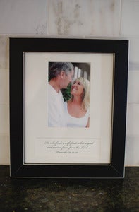 Image of Clean Cut Black Wood Frame