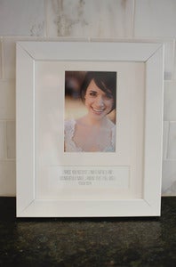 Image of Solid White Frame