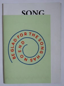 Image of Be Glad for the Song Has No End ~ Programme