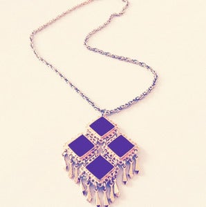 Image of Golden Necklace with Pendant