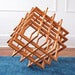 Image of Quadrat Cube with Wood Top