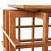 Image of Quadrat Cube with Wood Top