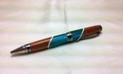 Image of Hawaiian Koa and Italian Acrylic Designer Cigar Ballpoint