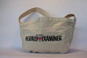 Image of SFV MERCANTILE Newspaper Boy Canvas Bag HERALD EXAMINER Deluxe Edition in Vintage Wash