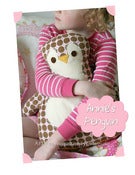 Image of Annie's Penguin Pillow PDF Sewing Pattern