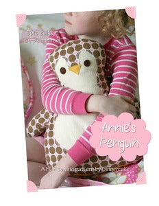 Image of Annie's Penguin Pillow PDF Sewing Pattern