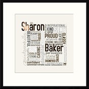 Image of Personalised WordArt - Quintessentially