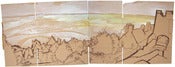 Image of Mont St Michel sand view 