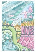 Image of Electric Mujuworld Print