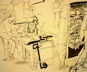 Image of Phil at Crown and Leek joinery 