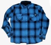 Image of Autumn'atic woven flannel *blue