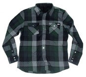 Image of Autumn'atic woven flannel *green