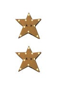 Image of Polka Dot Star Buttons