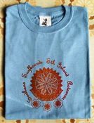 Image of Sadhana Logo T-shirt Mens - Blue