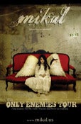 Image of 11x17 Autographed Poster - Only Enemies album cover art
