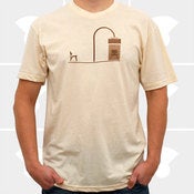 Image of Minimalist Habitat - Cream - Mens T-Shirt 