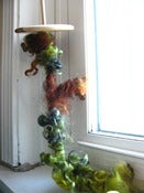 Image of Drop Spindle Video Tutorial: Tail-spinning Wool Locks