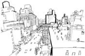 Image of Looking south on 6th Avenue at 16th Street
